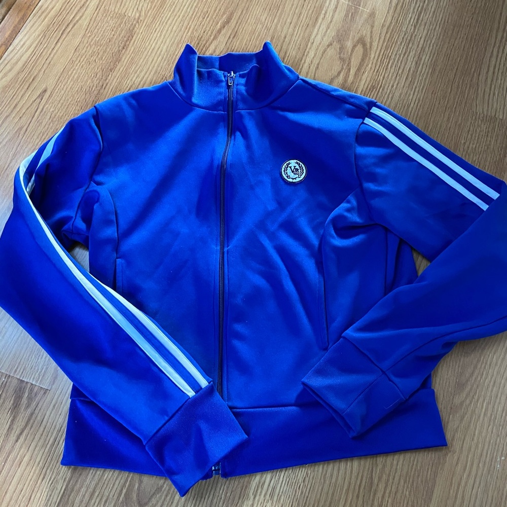 Victoria’s Secret blue zip up sweatshirt
